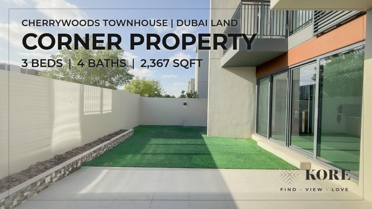 Corner Property | Single Row | Bright Townhouse