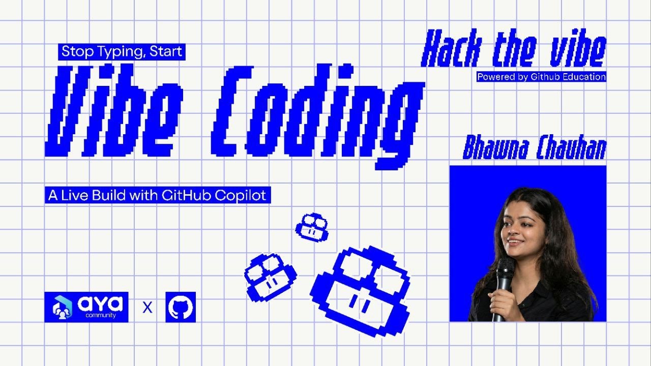 Stop Typing, Start Vibe Coding: A Live Build with GitHub Copilot ( Pre Hackathon Livestream )