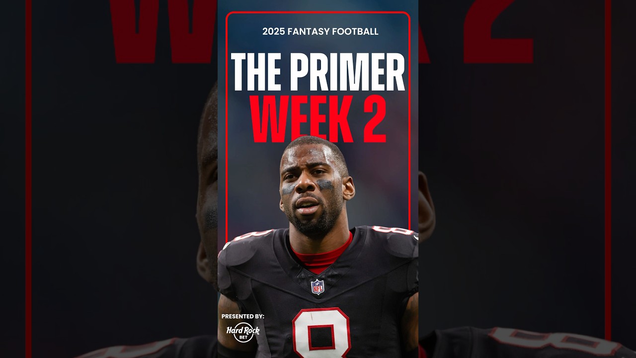 Fantasy Football Week 2 PRIMER | Start'Em, Sit'Em Lineup Advice #shorts