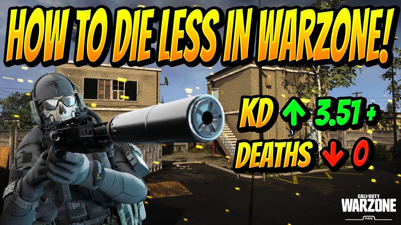 How to DIE Less in WARZONE | Warzone Tips (STAY ALIVE & MORE KILLS!)