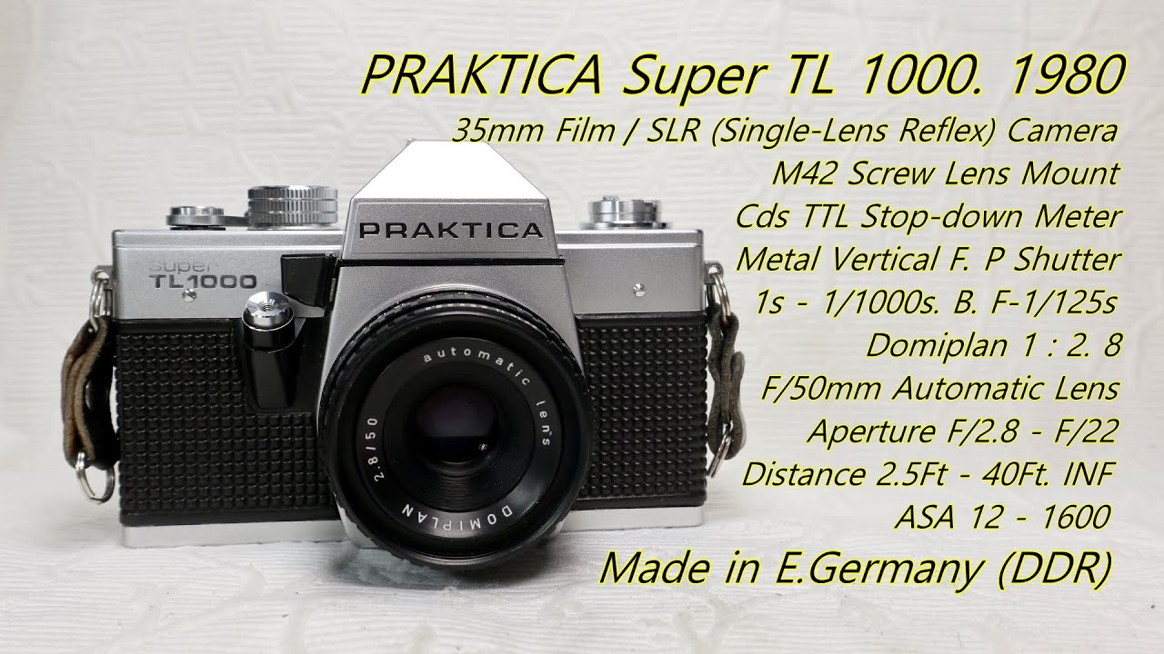 PRAKTICA Super TL 1000.  1980
