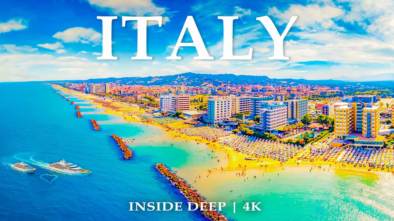 Italy 4K | Explore Hidden Gems and Breathtaking Landscapes With Deep House Chill