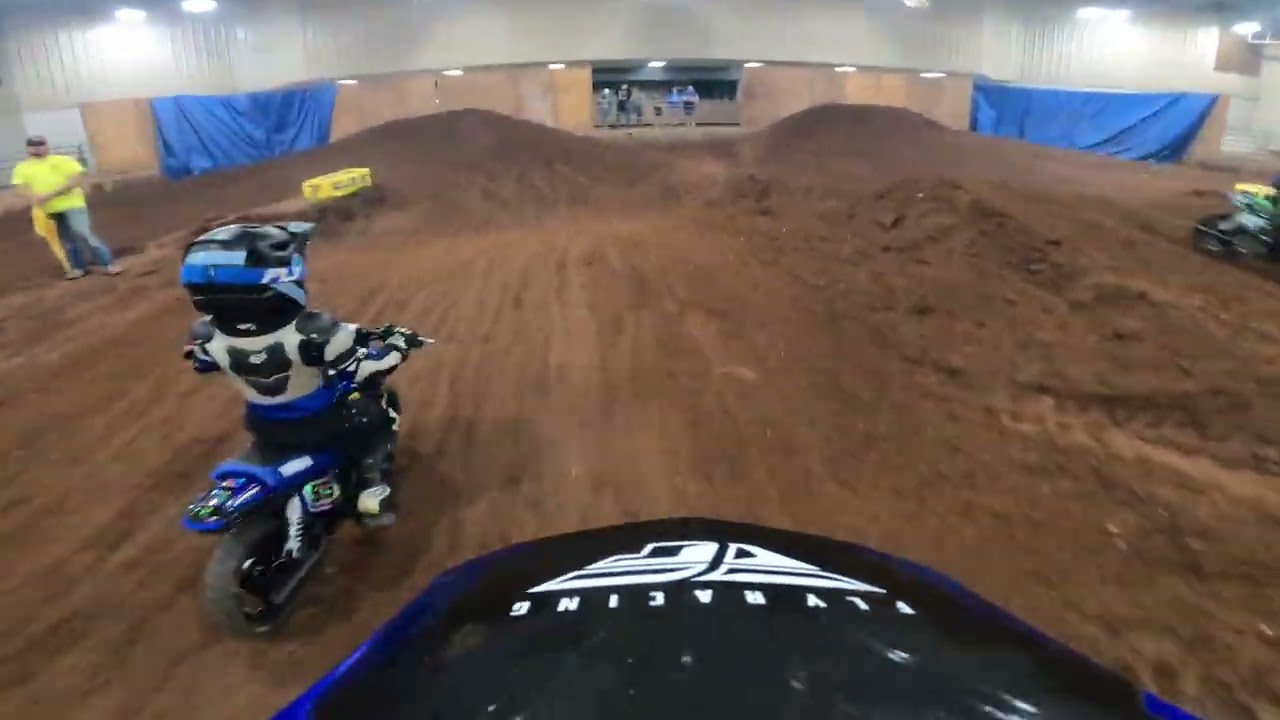 ROUND 6 AUTAUGAVILLE ARENA CROSS PW50 SHAFT CLASS 2ND PLACE FINISH🏁💙🔥KREW (4)