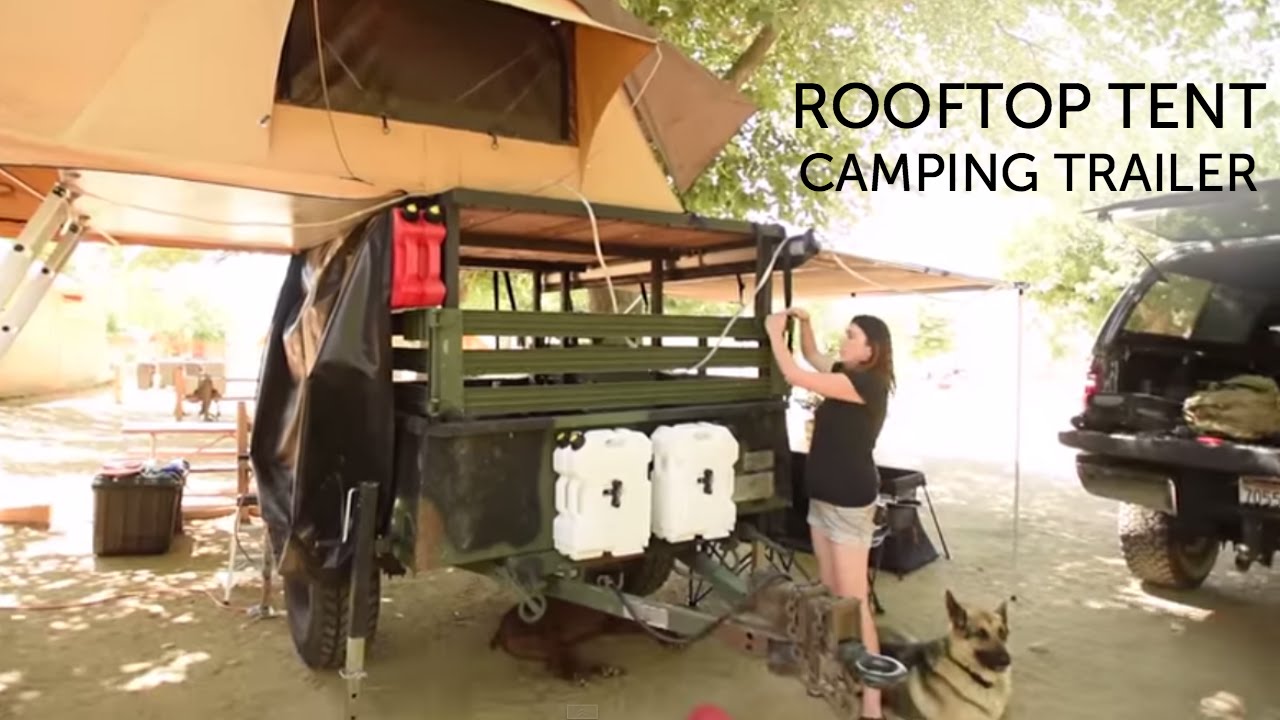 Our Rooftop Tent Camping Trailer