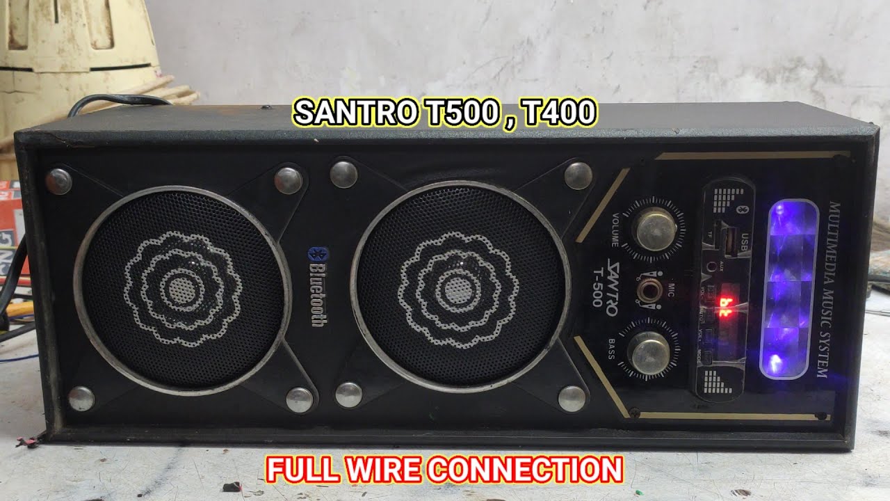 Santro T500 Wire Connection Solution , Repair 