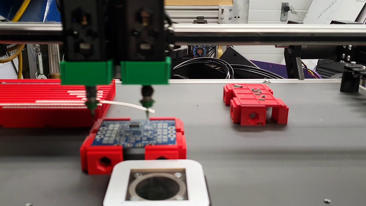 openpnp first succesful test