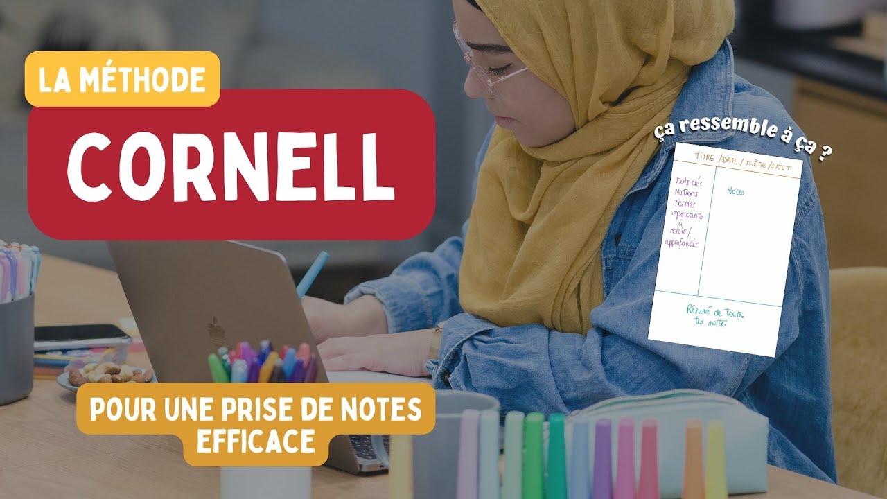 Prendre des notes efficaces avec la méthode Cornell