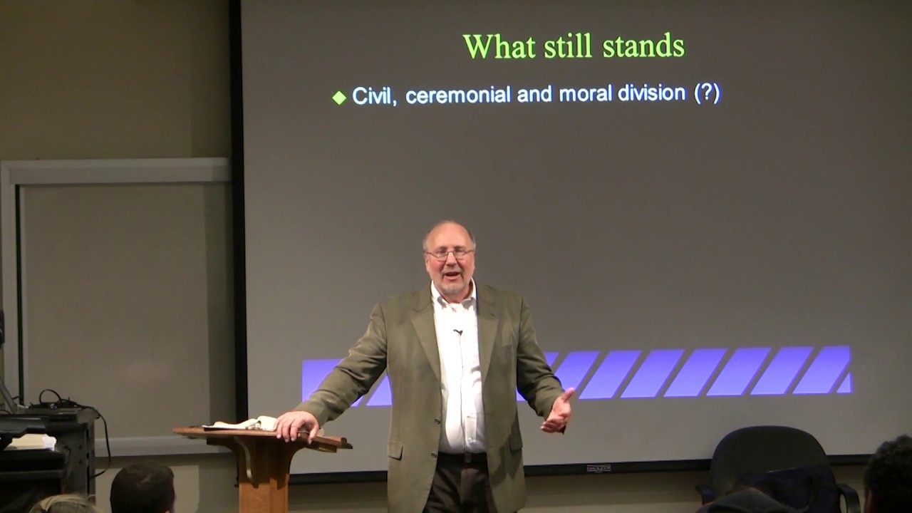 Dr. Ted Hildebrandt, Old Testament Literature, Lecture 17F -- Civil, Ceremonial, Moral Law