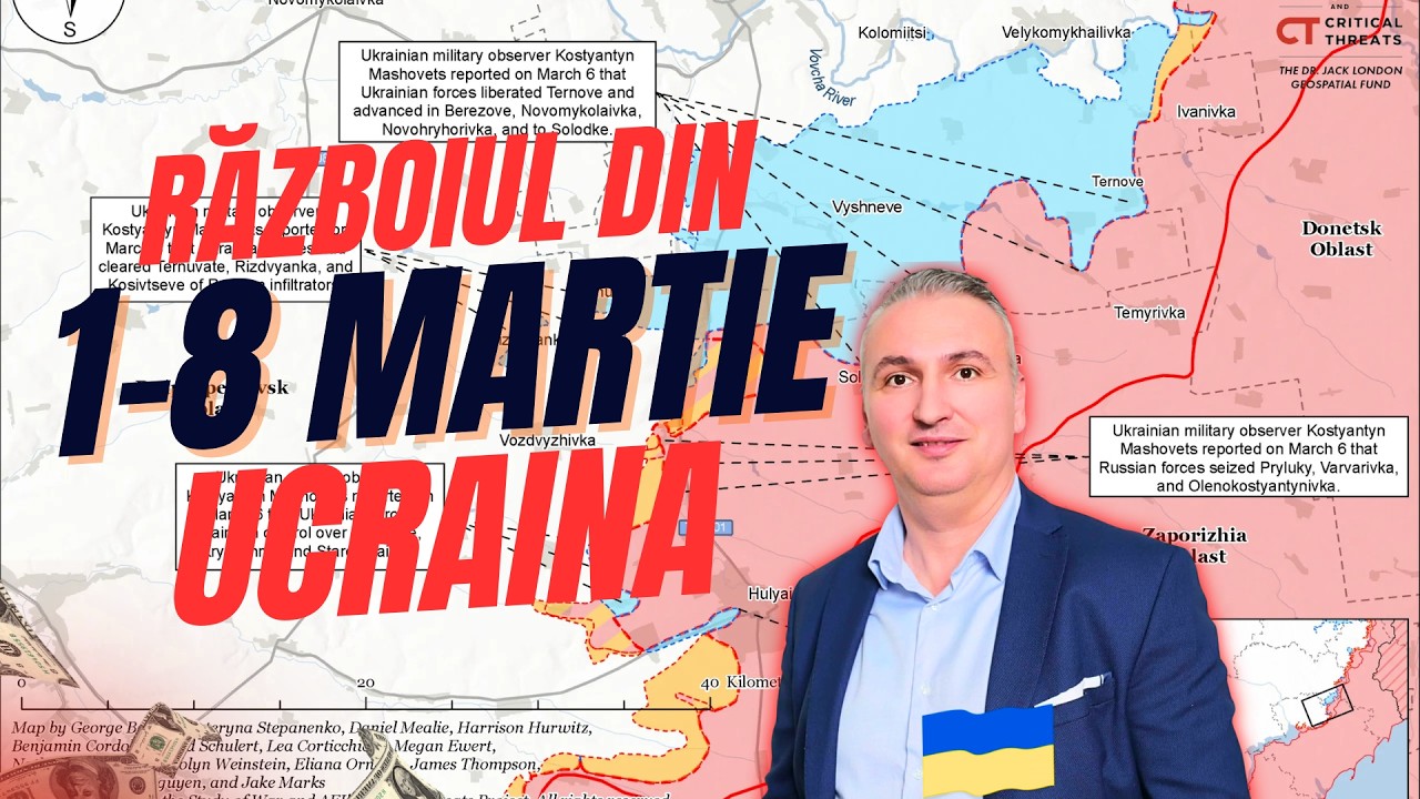 Războiul din Ucraina 1-8 Martie 2026 | Fronturi și Pierderi ruse