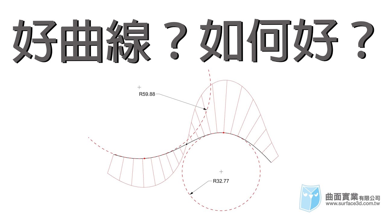 [Rhino 教學] - 好曲線？如何好？ - NURBS curves - Rhino Tutorial