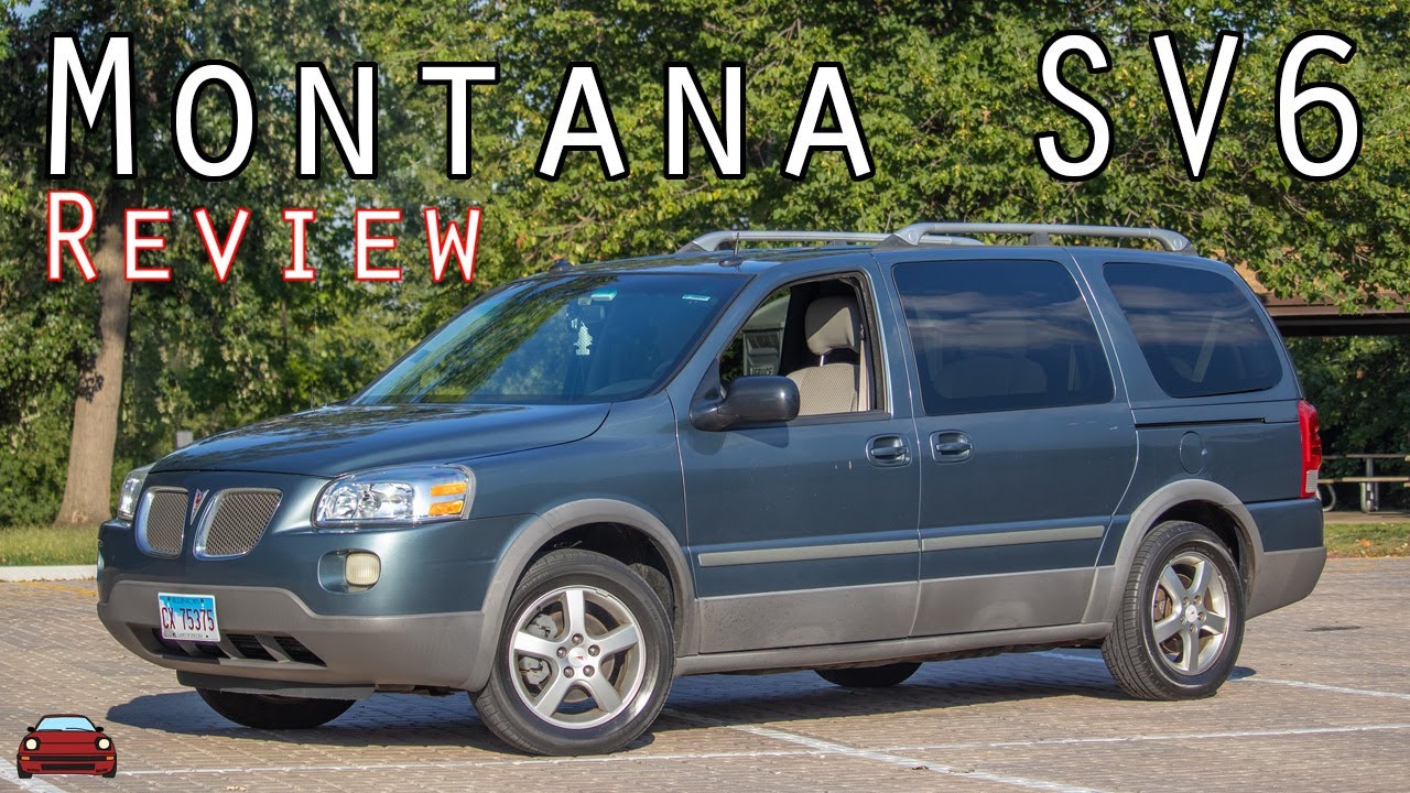 2005 Pontiac Montana SV6 Review - The Last GM Minivan Before The Crossover Craze!