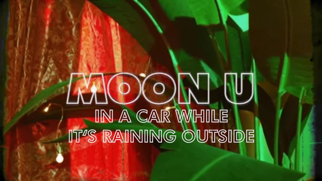 GOT7 Moon U in a car while it's raining outside