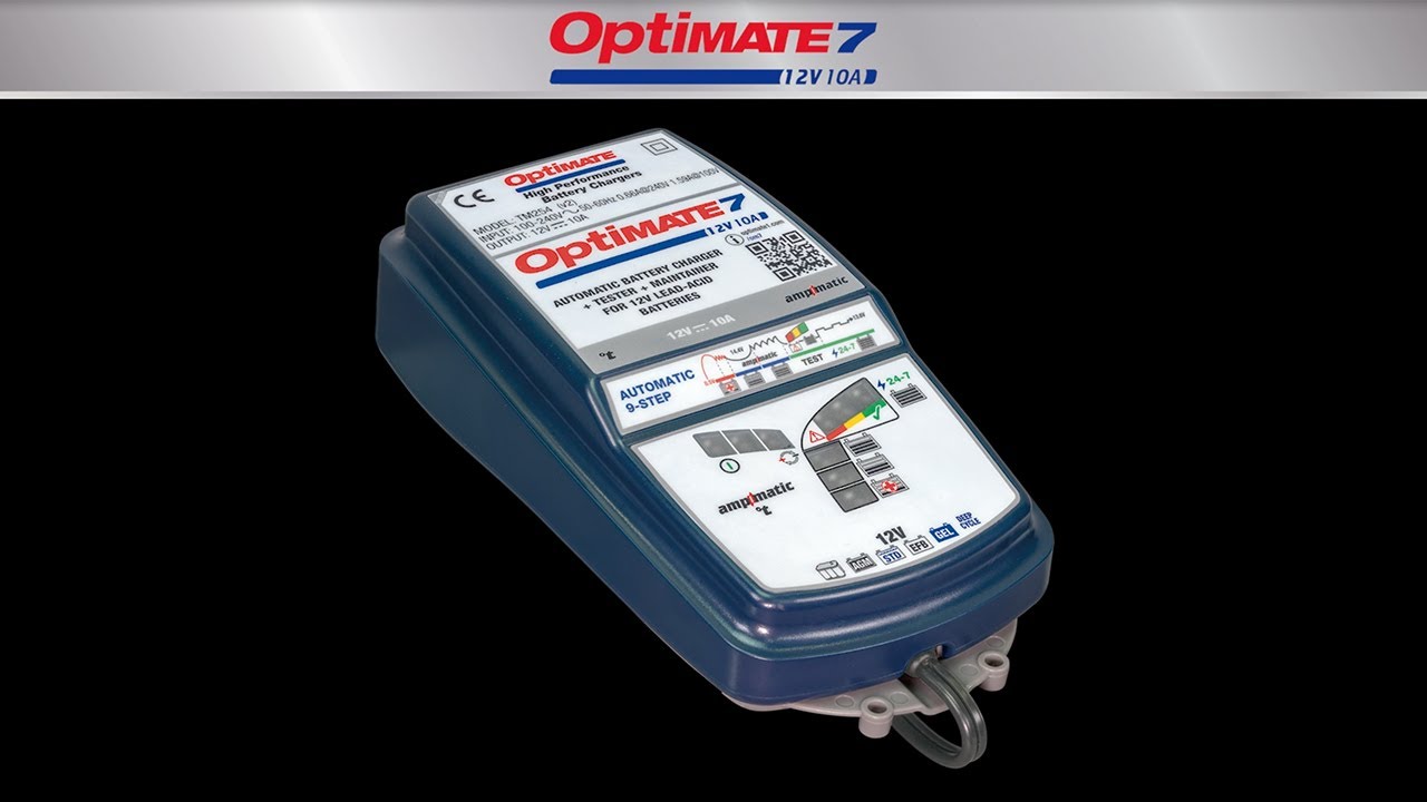 Smart starter battery life extending charger | OptiMate 7 Ampmatic