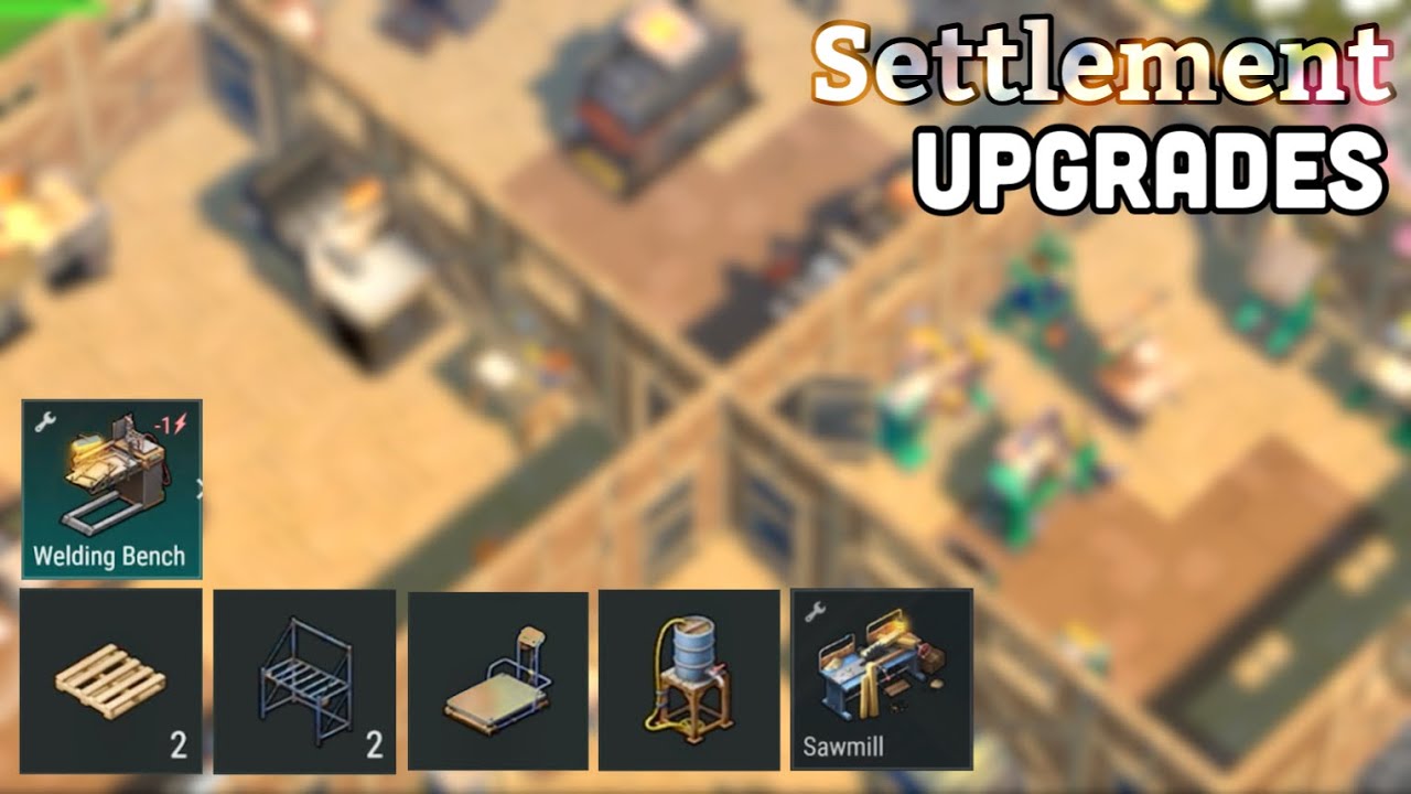 SETTLEMENT! UPGRADES + WORKBENCHES UNLOCKED - Last Day On Earth | Survival ￼