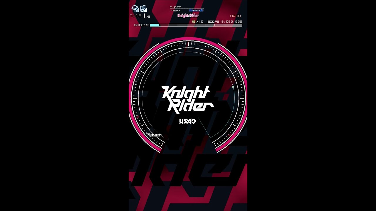 Knight Rider [HARD] FULL CHAIN 【GROOVE COASTER 4MAX】