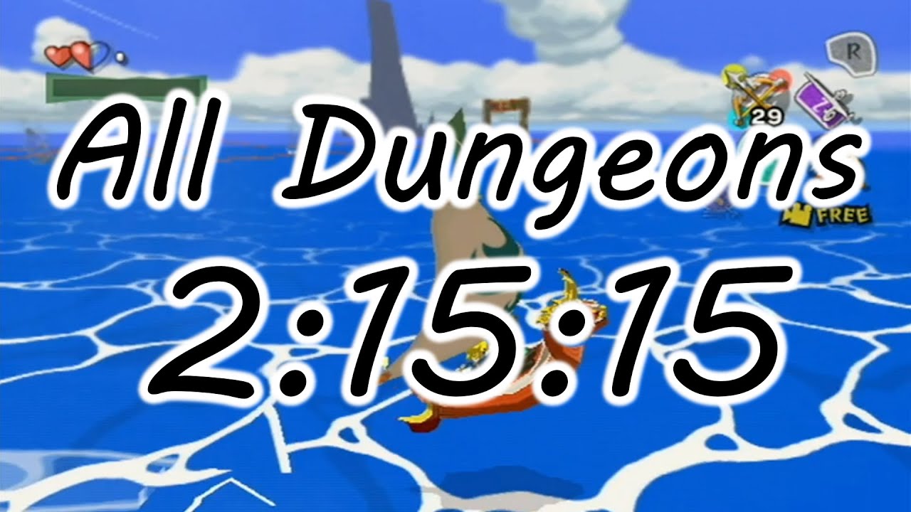 The Wind Waker All Dungeons Speedrun in 2:15:15 [World Record]