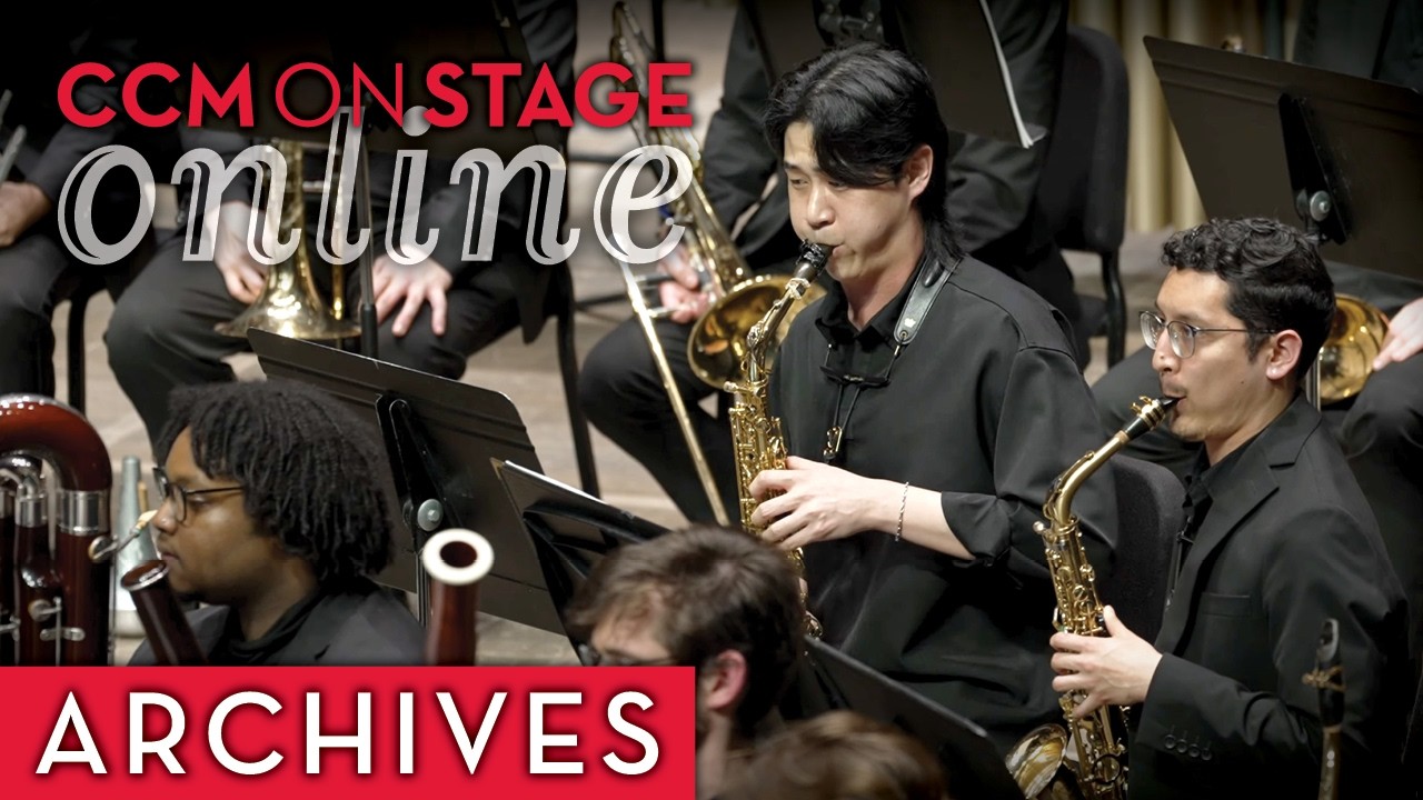 CCM Wind Symphony performs David Maslanka's Symphony No. 4 (April 25, 2025)