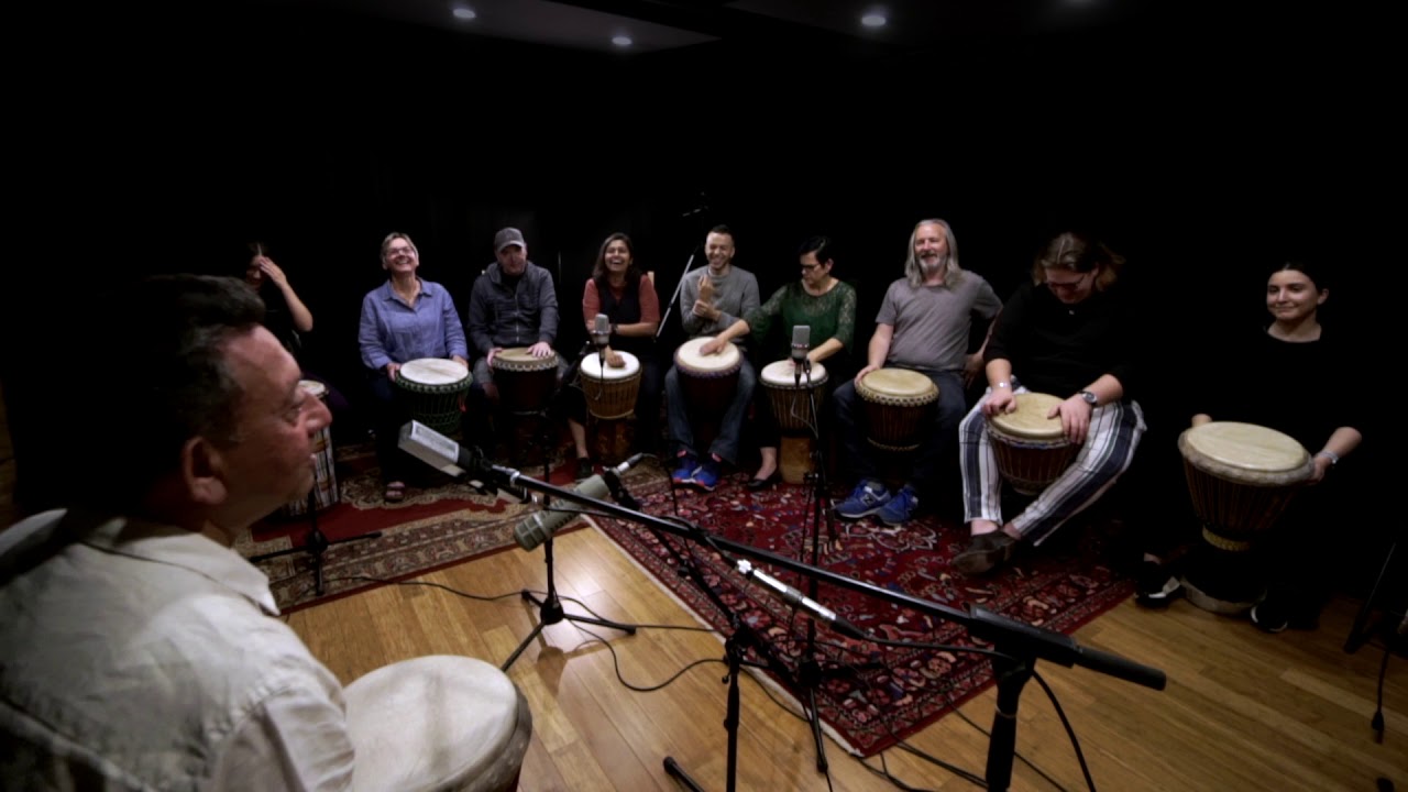 Ray Pereira Teaching His African Drumming Beginner Class