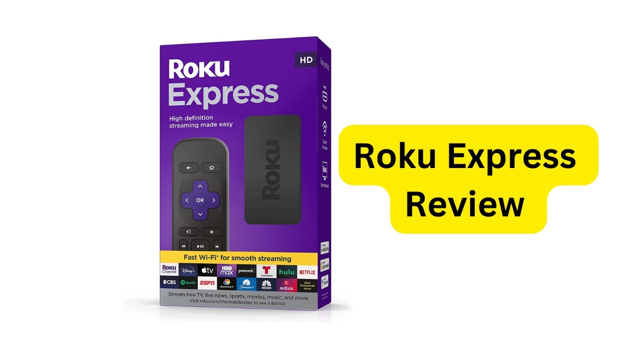 Roku Express Review |  HD Streaming Device with High-Speed | HDMI Cable