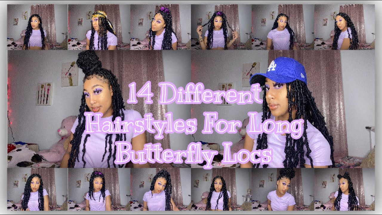 14 Different Hairstyles For Butterfly Locs 🦋✨