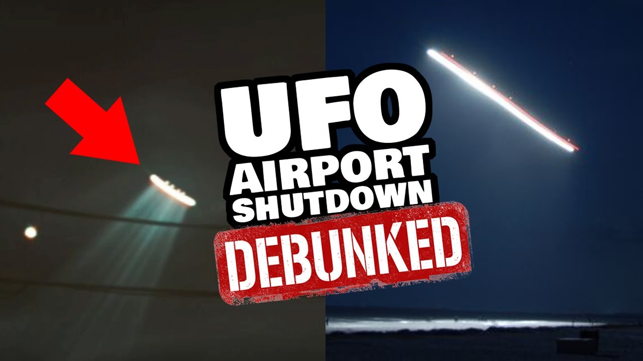 UFO Shuts Down Airport in China - Footage Explained and Debunked (Hangzhou Xiaoshan Airport)