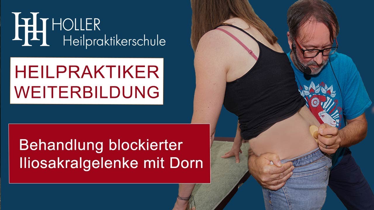Iliosakralgelenke behandeln mit der Dorn-Therapie