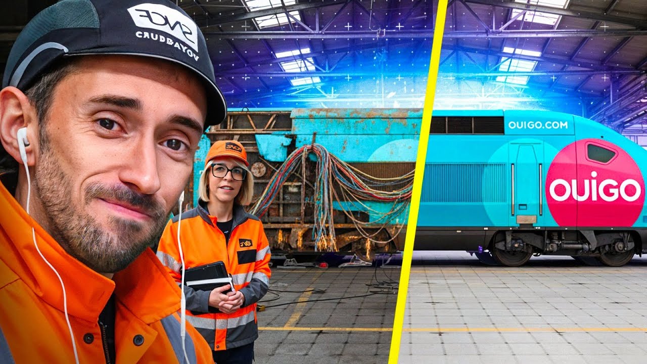 Comment sont transformés les TGV ?