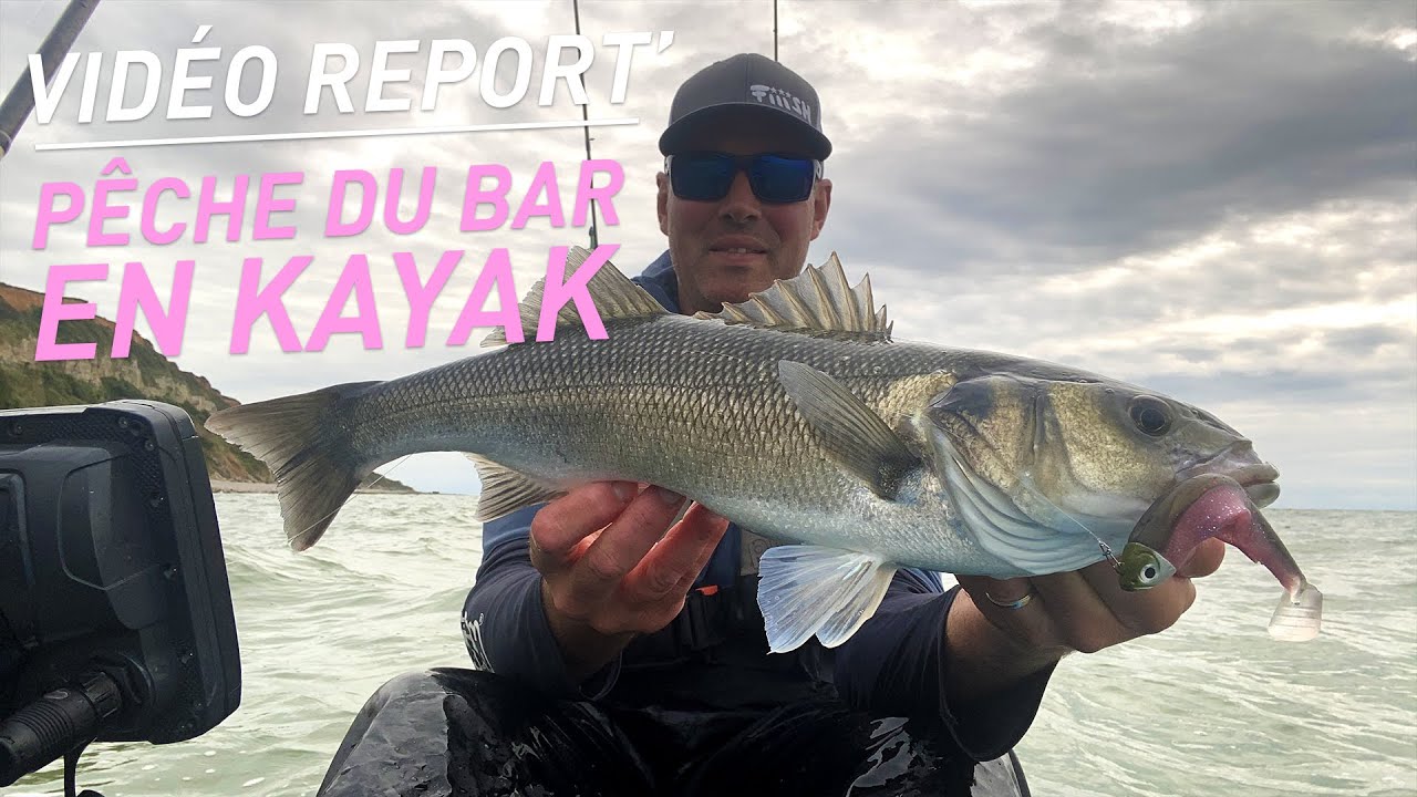 Fiiish - Pêche du bar en kayak - Vidéo Report'