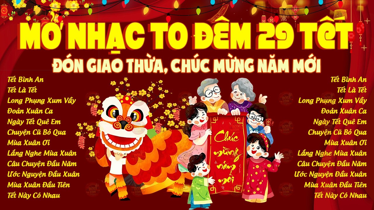 Mở Nhạc To Đón Giao Thừa 2026 🧧 Tết Là Tết, Tết Bình An Remix - Lk Nhạc Tết EDM Tiktok Hay Nhất