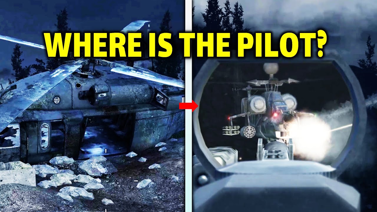 Who Is The Pilot of This Helicopter? | Call of Duty 4: MW