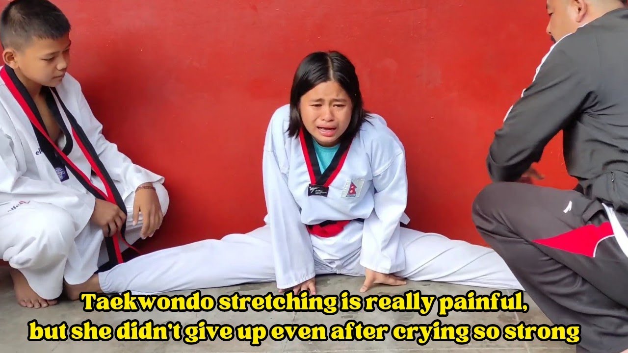 Taekwondo Stretching || Princy Bomjan || Riviera International Academy