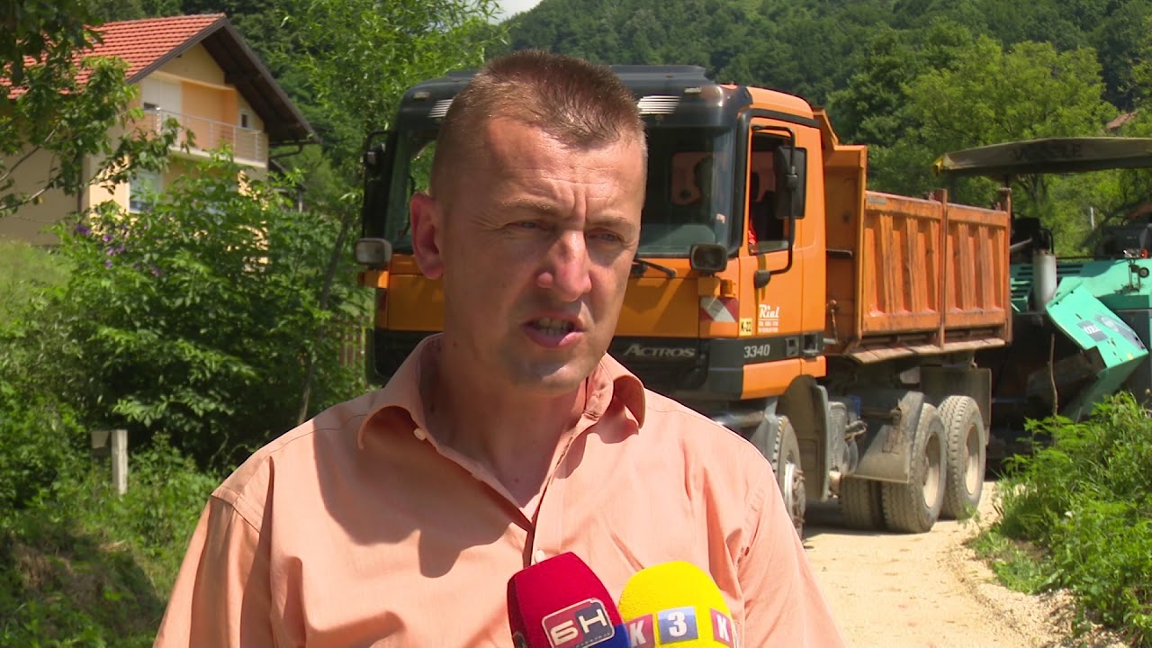Asfaltiranje Zelinja Gornja \ Doboj (BN TV 2019) HD