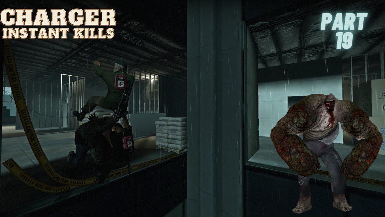 LEFT 4 DEAD 2 - CHARGER УБИЙСТВО МГНОВЕНИЙ @ЧАСТЬ 19