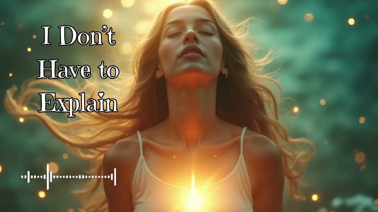 💖💫I don't have to explain | Version female | Emotional Healing Song About Letting Go & Self Love.