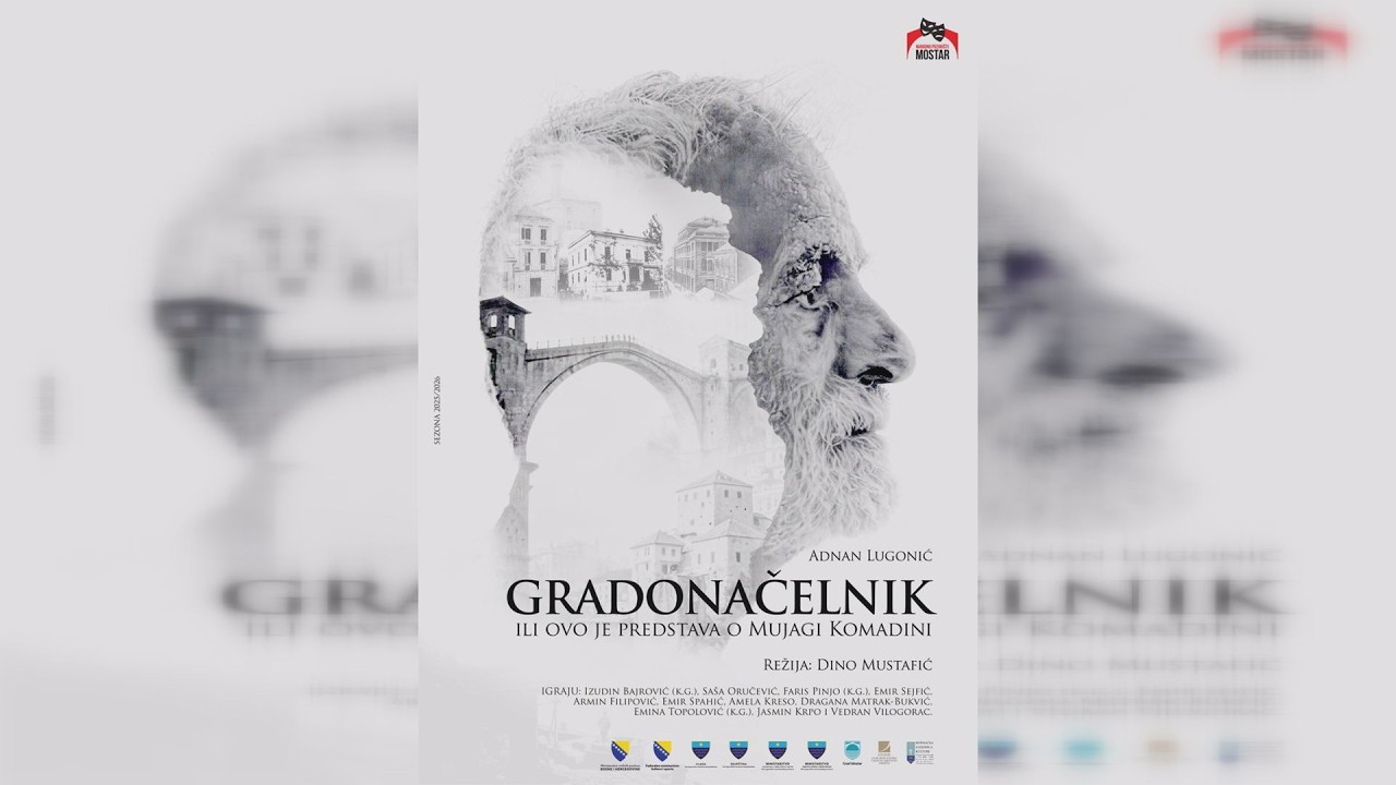 Mujaga Komadina - Najava pozorišne predstave