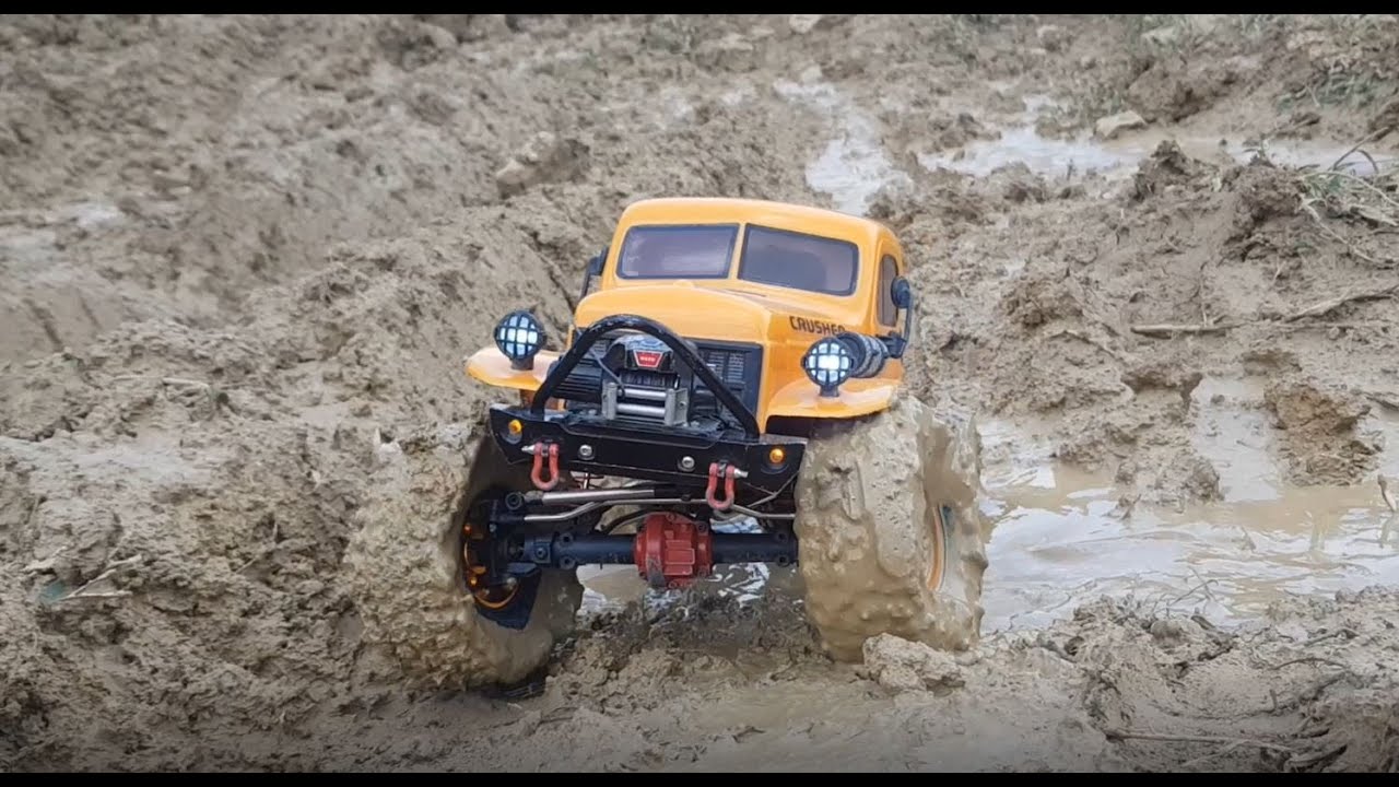RGT Crusher EX86181 Trailing Test with some upgrade