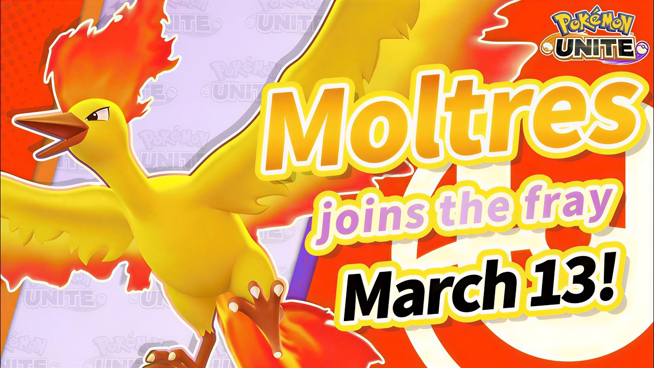 Pokémon UNITE - Nintendo Switch 2 Gameplay | Let's Play with Moltres license (Melee/All-Rounder)