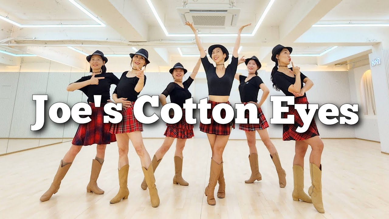 Joe's Cotton Eyes LINEDANCE/초급라인댄스/월수영상반2~3시/Maggie Gallagher, Colin Ghys/라인댄스배우는곳 010-5469-9632 민정희
