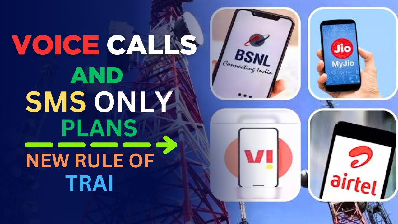 Voice calls and SMS only plans | New rule of TRAI | Know Our World