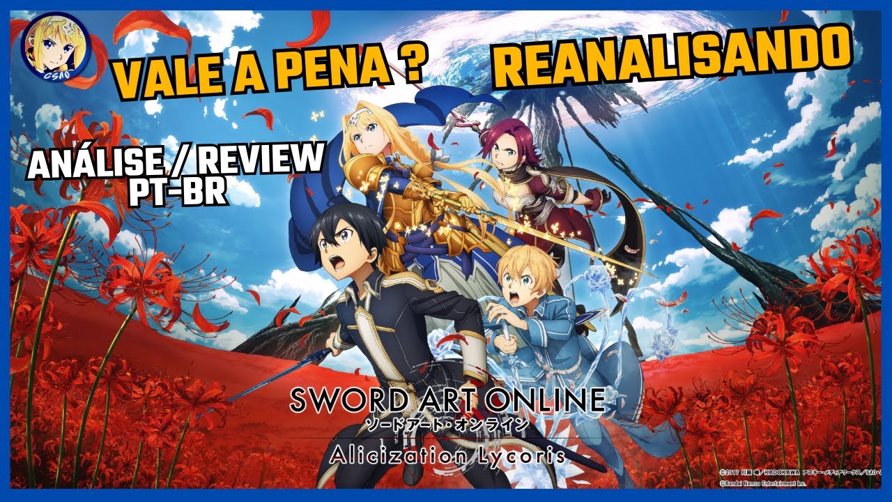 REANALISANDO SWORD ART ONLINE ALICIZATION LYCORIS ENTRE A INOVAÇÃO E A DECEPÇÃO | VALE A PENA? 2023
