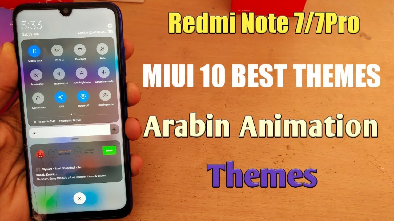 Redmi Note 7/7 Pro MIUI 10 Best Themes 2019 Ariban Animation|MIUI 10 Themes