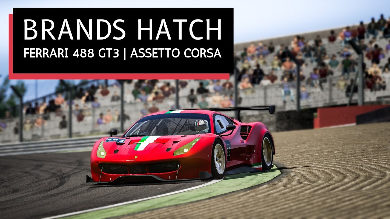 RATE MY LAP! | Ferrari 488 GT3 at Brands Hatch | Assetto Corsa