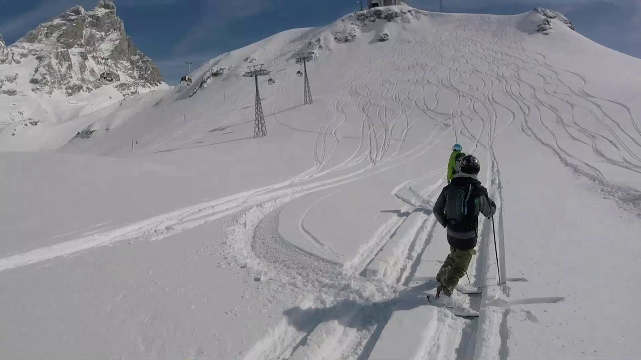 Freeride powder ski - Tour 2018/2019 - Episode 2: Return to Cervinia - 05/04/2019