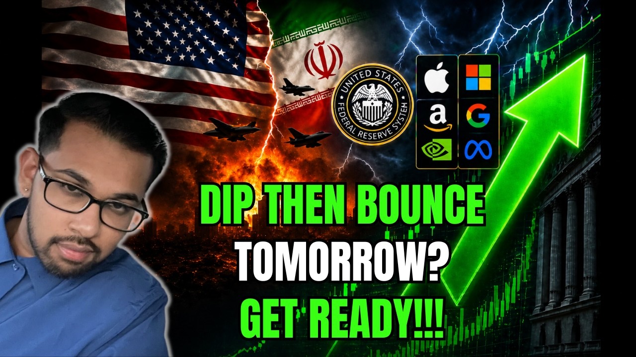 🚨 СРОЧНО: ПРОСАДКА, А ЗАТЕМ ОТСКОК ЗАВТРА? SPY, QQQ, TSLA, ES, NVDA, AAPL, AMZN, META, AMD и BTC! 🚀