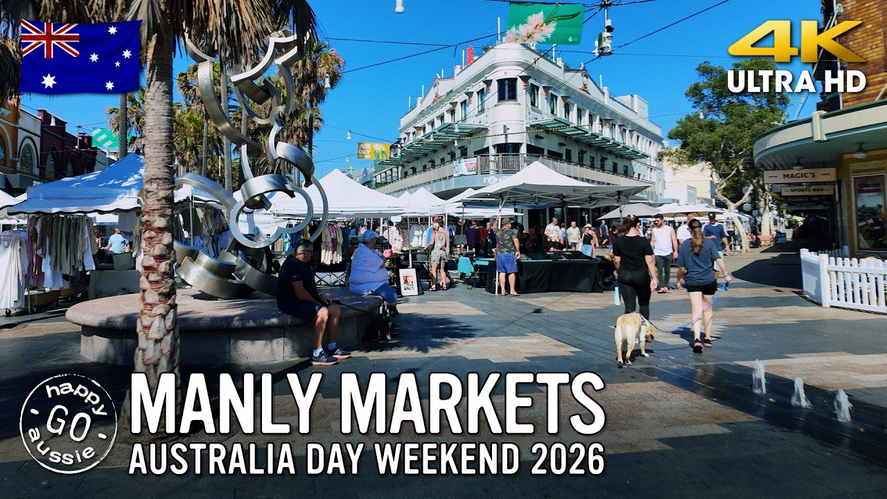 Don't Miss Manly's Vibrant Weekend Market by the Sea!