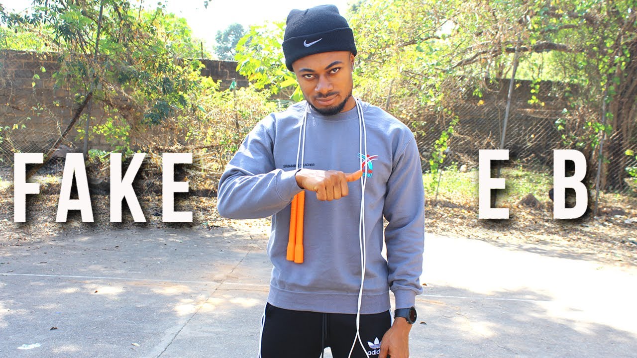 The fake EB jump rope. Jump rope trick you haven't tried!