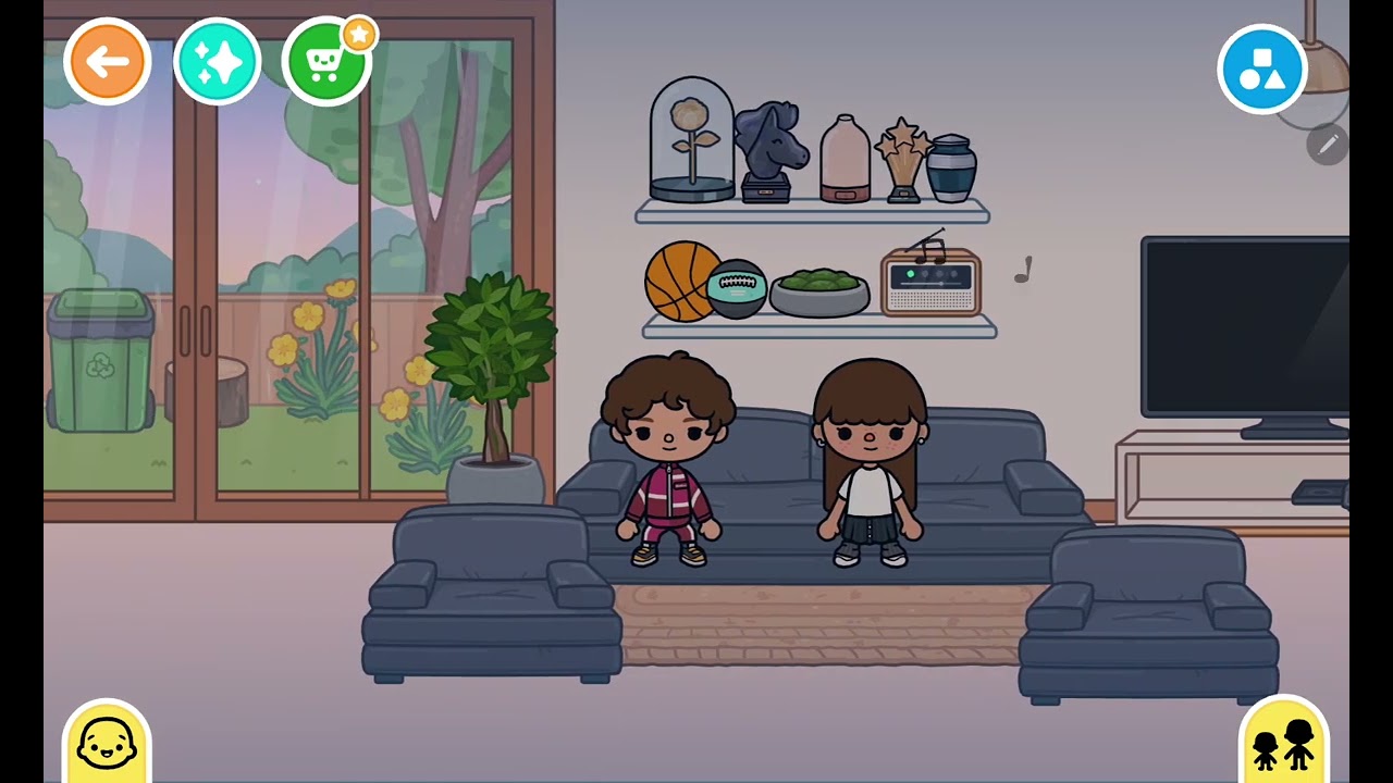 Playing toca boca with voice part 2