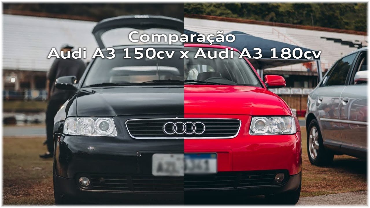 Audi | Comparação entre Audi A3 150cv x 180cv 《 Qual é o melhor? 》