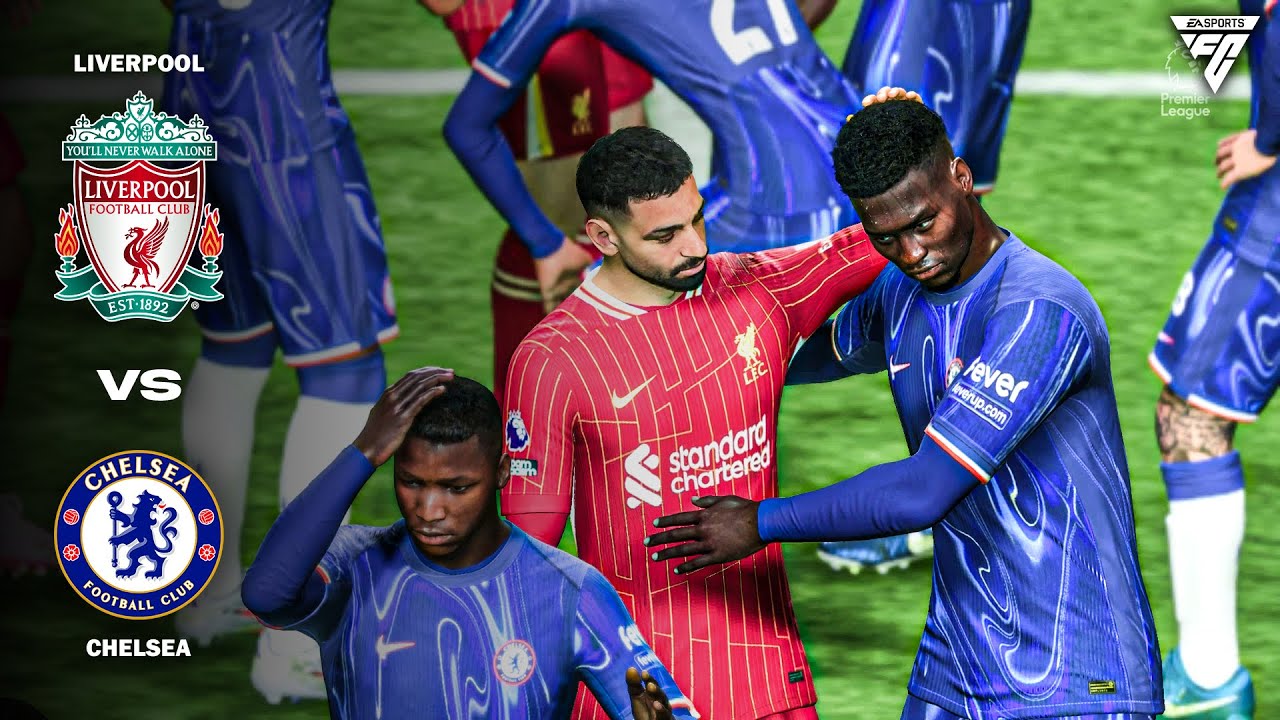 Liverpool vs Chelsea | EA FC 25 Gameplay | Premier League Clash
