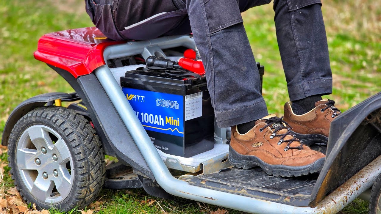 Replace your Golf Cart Lead-Acid Batteries with WattCycle 12V 100Ah mini LiFePO4 Batteries